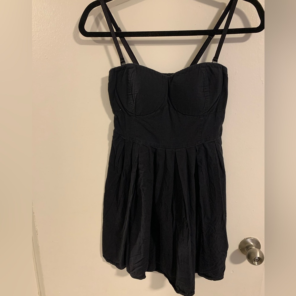 No Boundaries Black Mini Dress